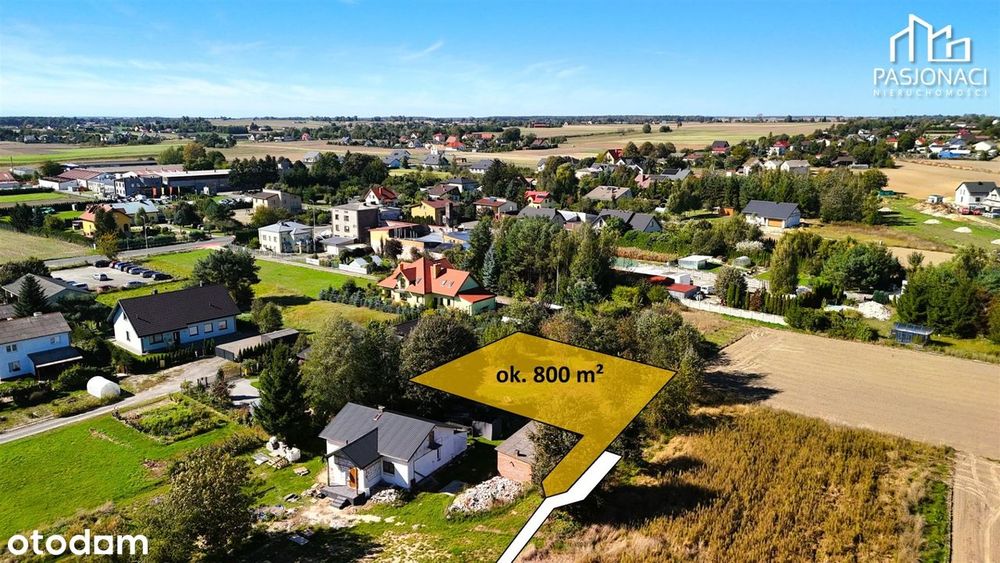 Działka z potecjałem przy centrum Niedrzwicy!