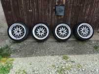 Oryginalne kute alufelgi 18 cali BBS RG118 5x112 8.5j lato 6.5mm