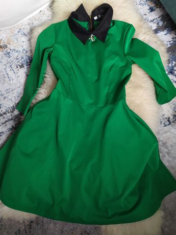 Sukienka zielona. Rozmiar S
