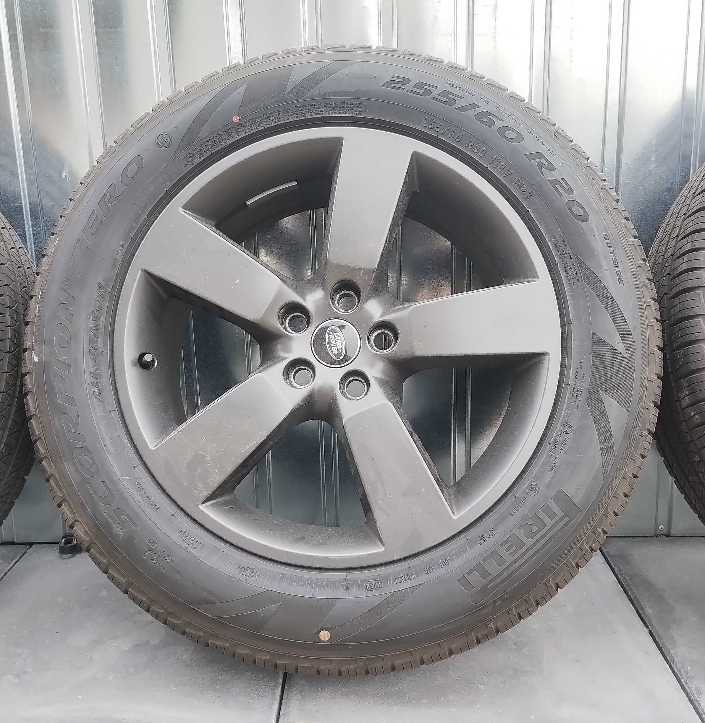 Nowe Oryginalne Koła Alufelgi  255/60/20" Land Rover Defender Pirelli