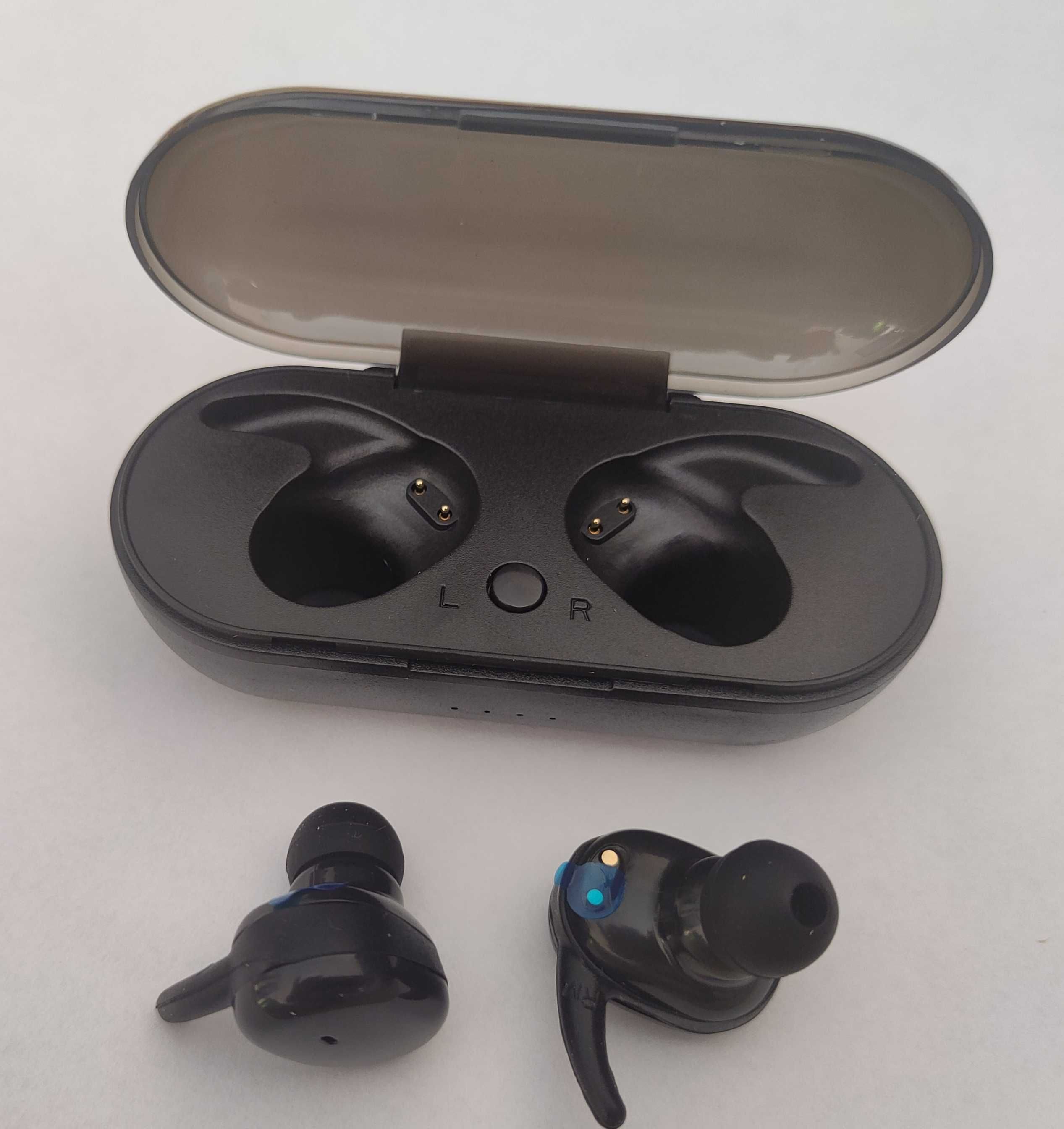 Słuchawki Bluetooth Bezprzewodowe Czarne