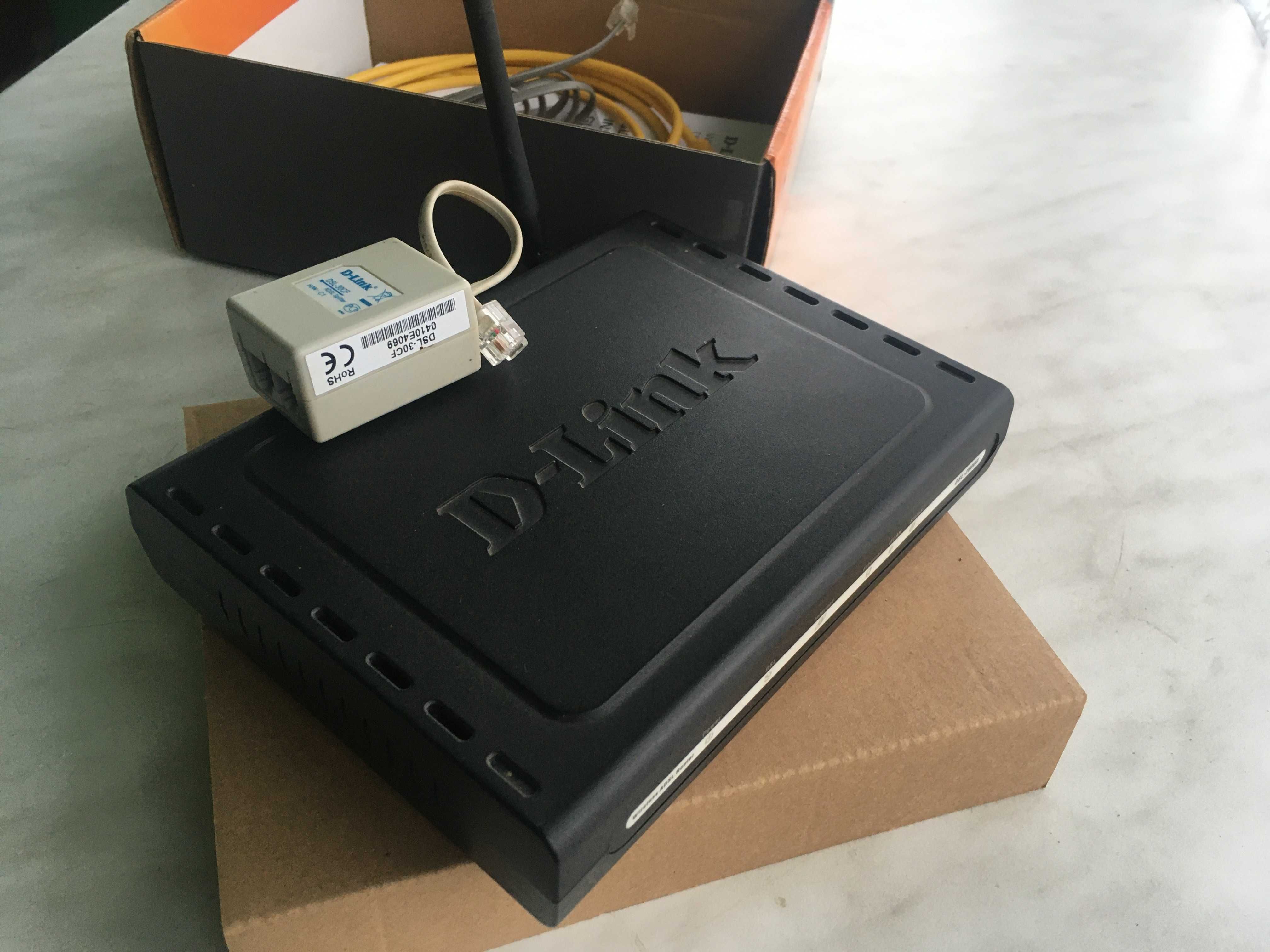Маршрутизатор D-Link DSL-2600U ADSL/Ethernet-маршрутизатор з Wi-Fi