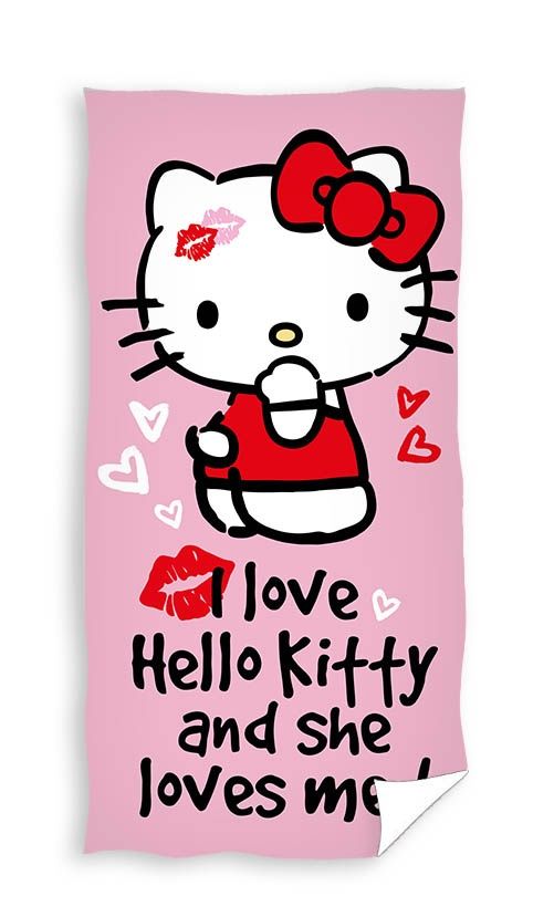 Ręcznik kąpielowy 70x140 Hello Kitty