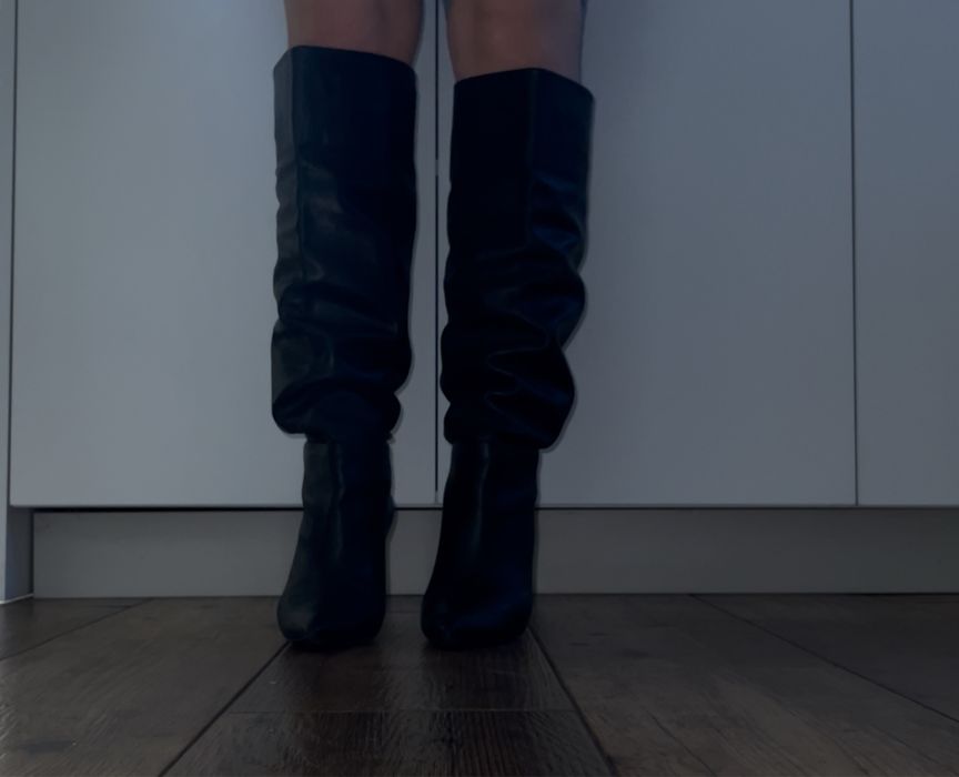 Сапожки zara 40 розмір