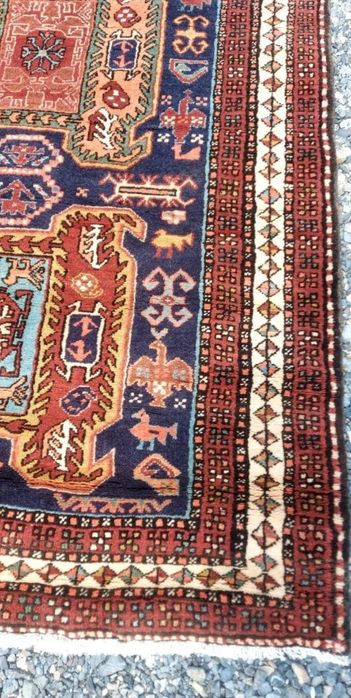 Kraina Walkerów Persja.Pięknie tkany ręczniee chodnik w stanie idealny