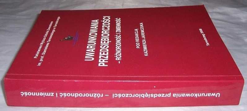 PRZEDSIĘBIRCZOŚĆ : Uwarunkowania przedsiębiorczości JAREMCZUK