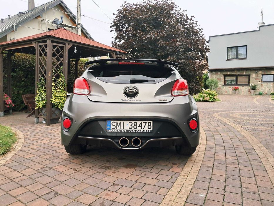 Hyundai Veloster Turbo szary mat 1.6 LPG Navi