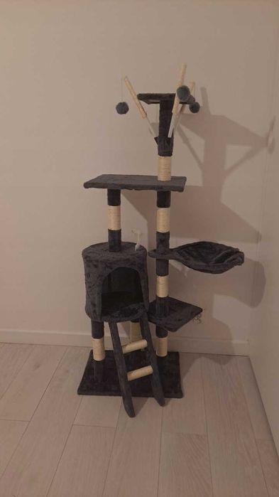 NOWY Drapak Dla Kota Wieża Domek Legowisko 5 Poziomów 138cm