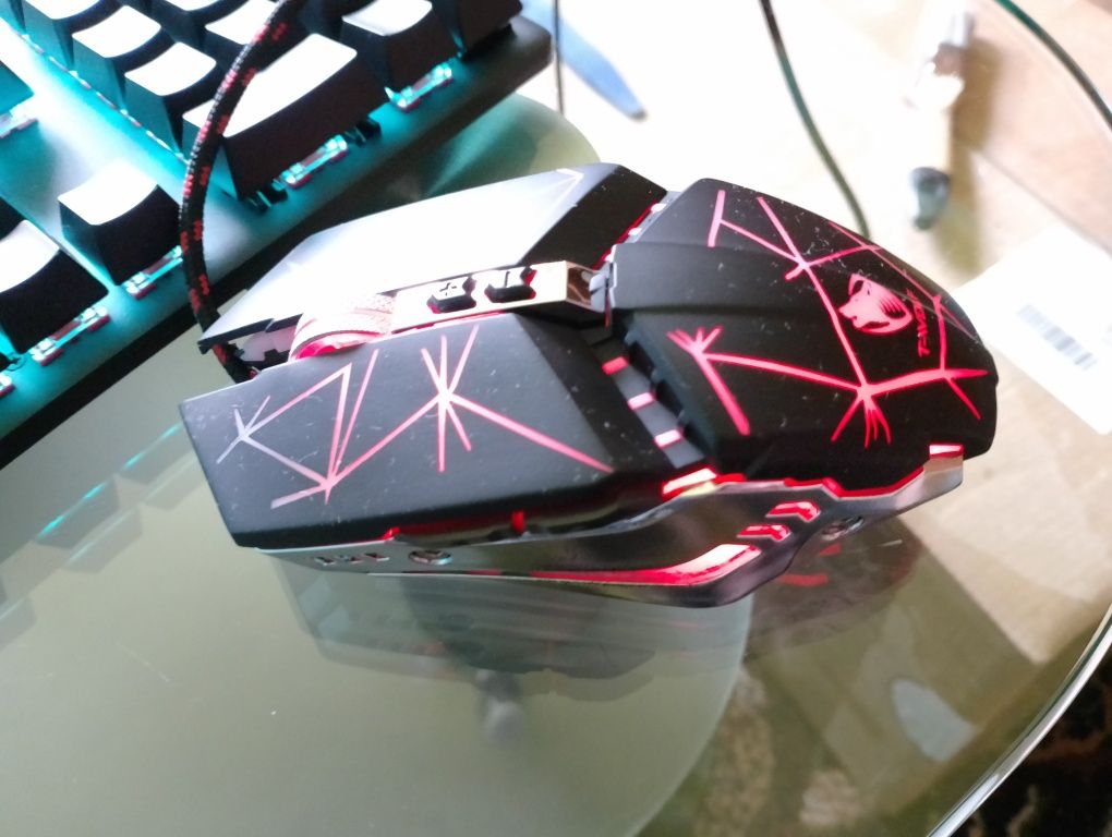 Klawiatura mechaniczna HyperX Alloy Origins Red + myszka