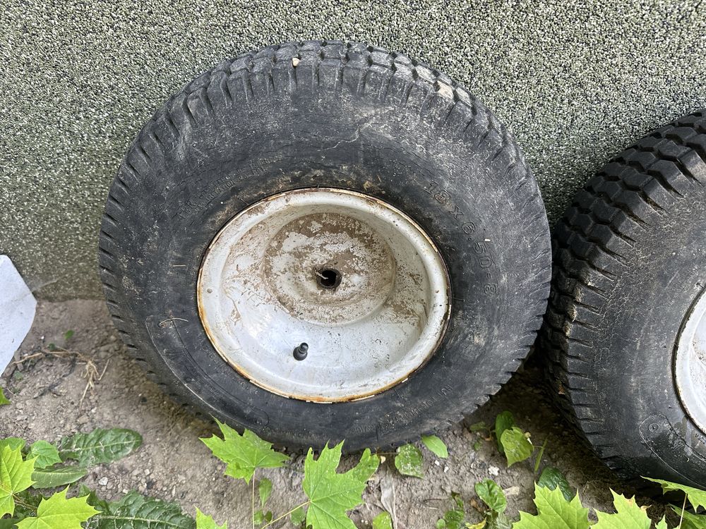Kolo felga opona 18x6.50-8 przyczepka kosiarka traktorek wozidło wózek
