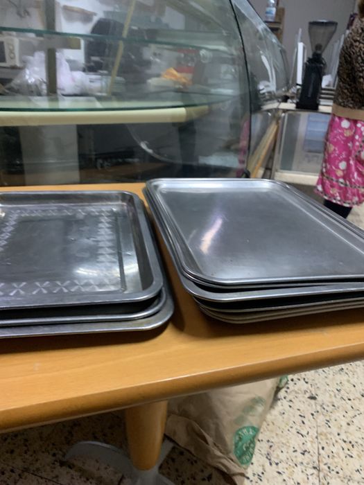 Bandejas em inox