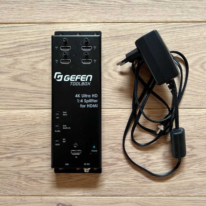 Gefen GTB-HD4K2K-144C-BLK | Splitter HDMI 4K UHD, 1 x 4, 4K 4:2:0