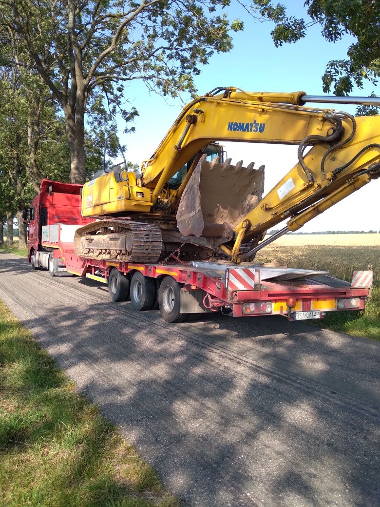 Usługi transportowe  maszyn rolniczych ubezpieczenie ładunku zapraszam