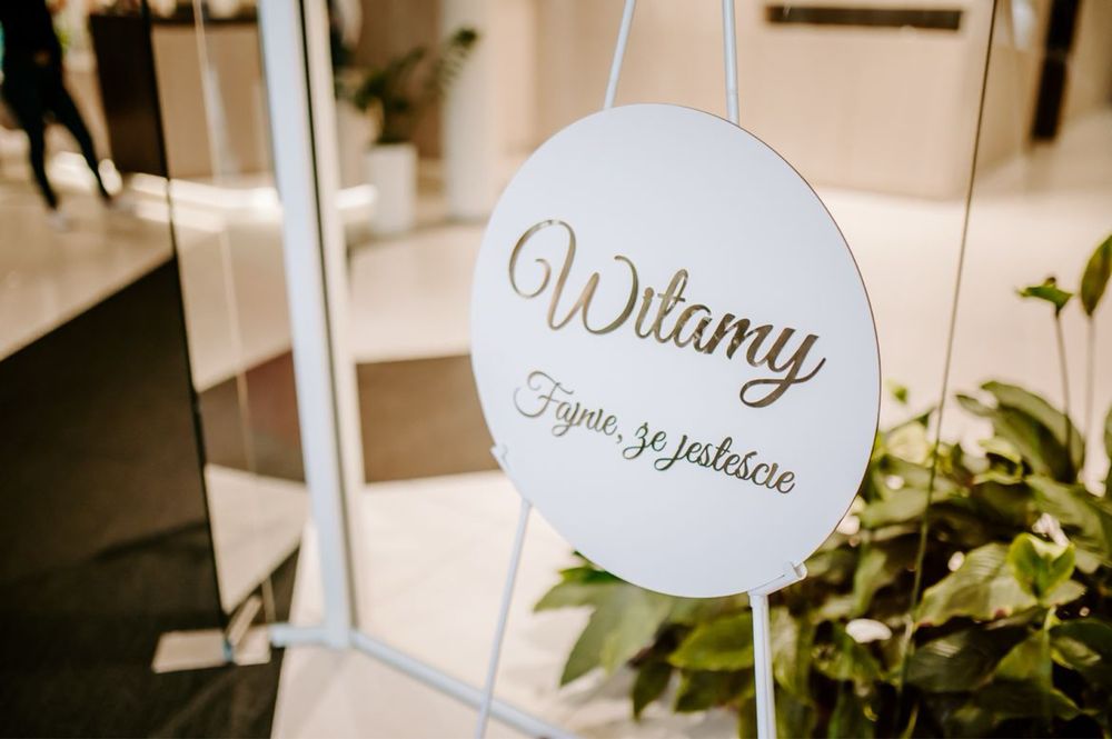 Tablica powitalna wesele