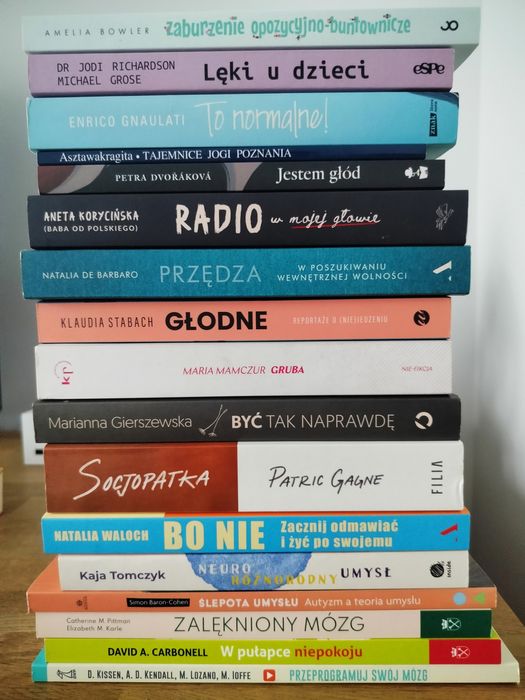 17 książek psychologicznych - mózg, lęk, umysł