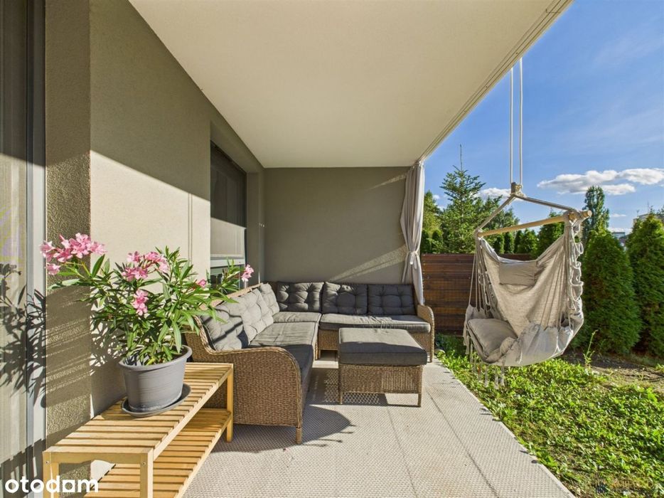 Wyjątkowy apartament z tarasem i ogrodem w Centrum
