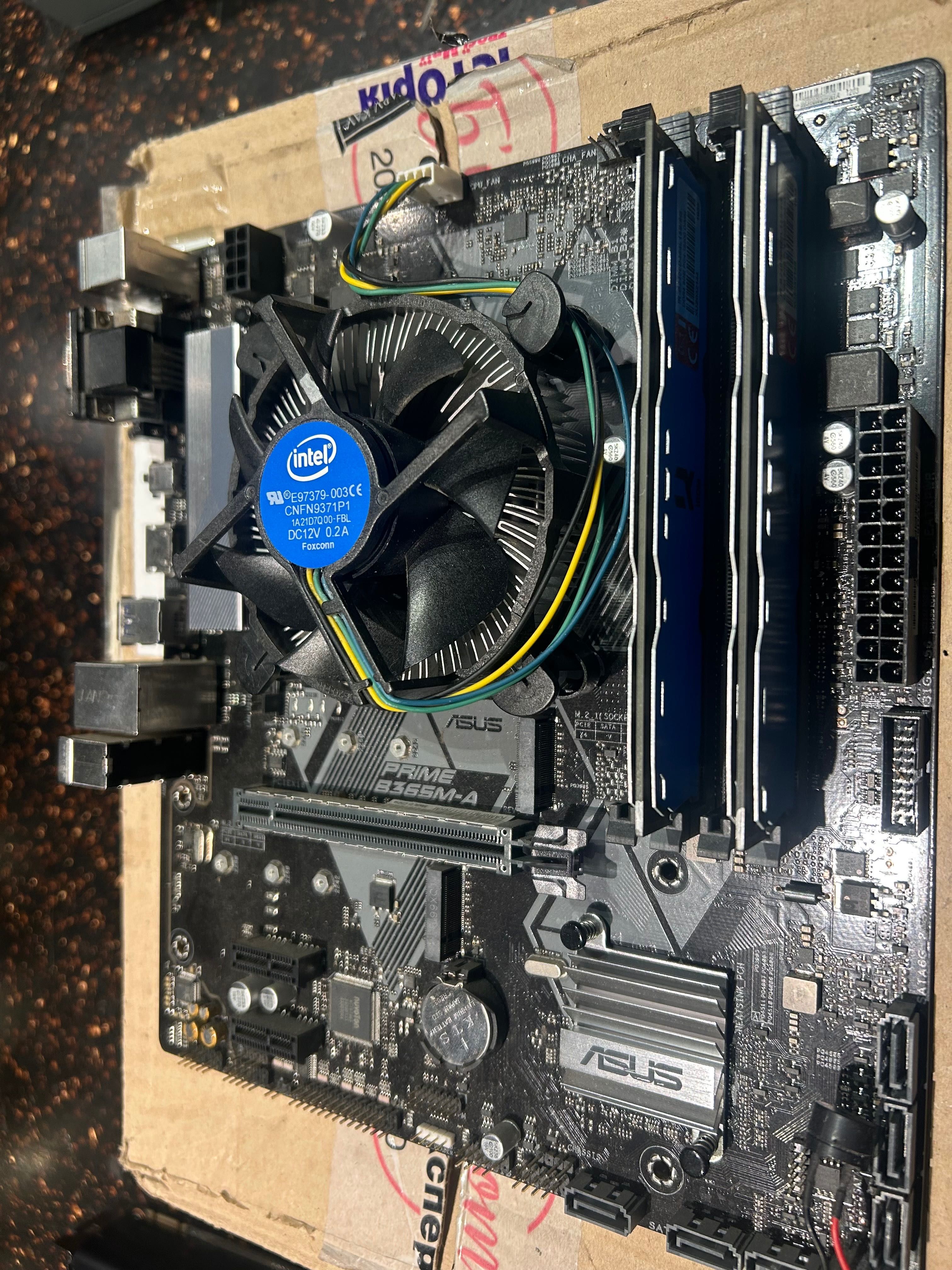 ASUS Prime B365M-A CPU Intel Core i3-9100F 3.6GHz/8GT/s/6MB s1151 BOX