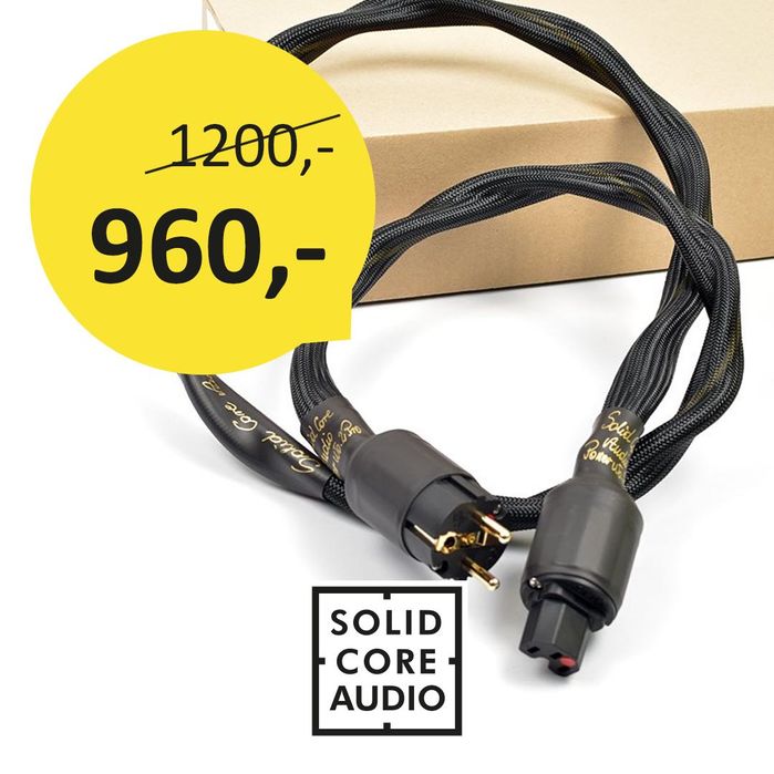 Kabel zasilający sieciowy Solid Core Audio Power No. 2 PRO