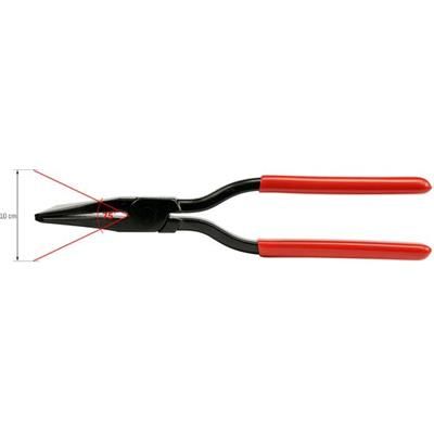 Szczypce Kleszcze do gięcia blach proste 280mm