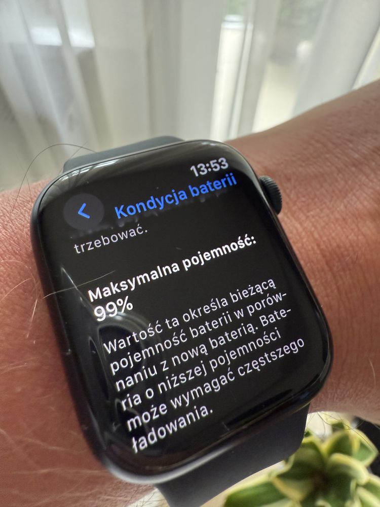 Apple Watch 9 45 mm jak nowy !