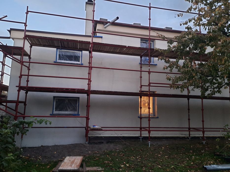 Rusztowanie elewacyjne choinkowe wynajem, wypożyczalnia sprzętu budowl