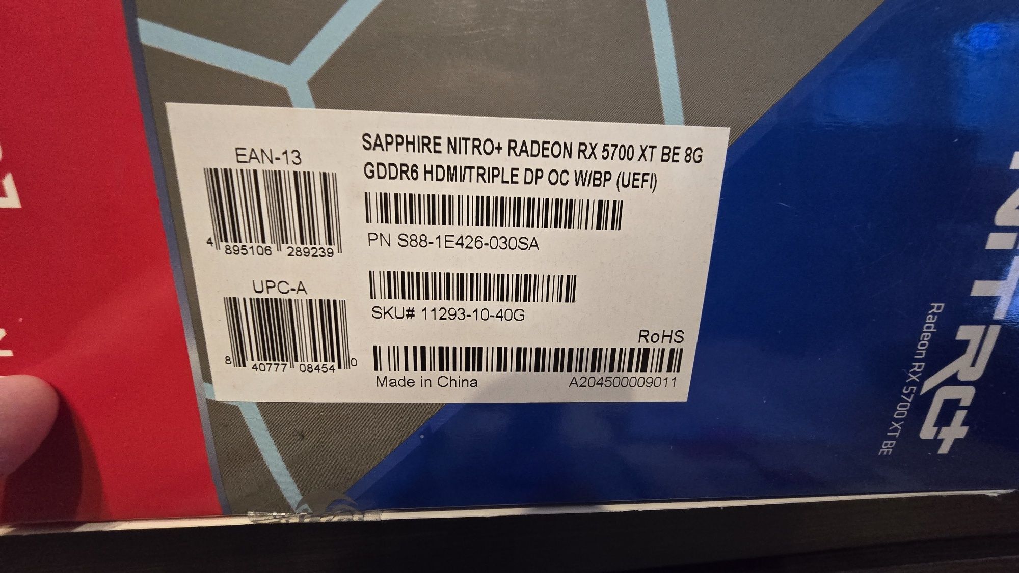 Sapphire Rx 5700 xt