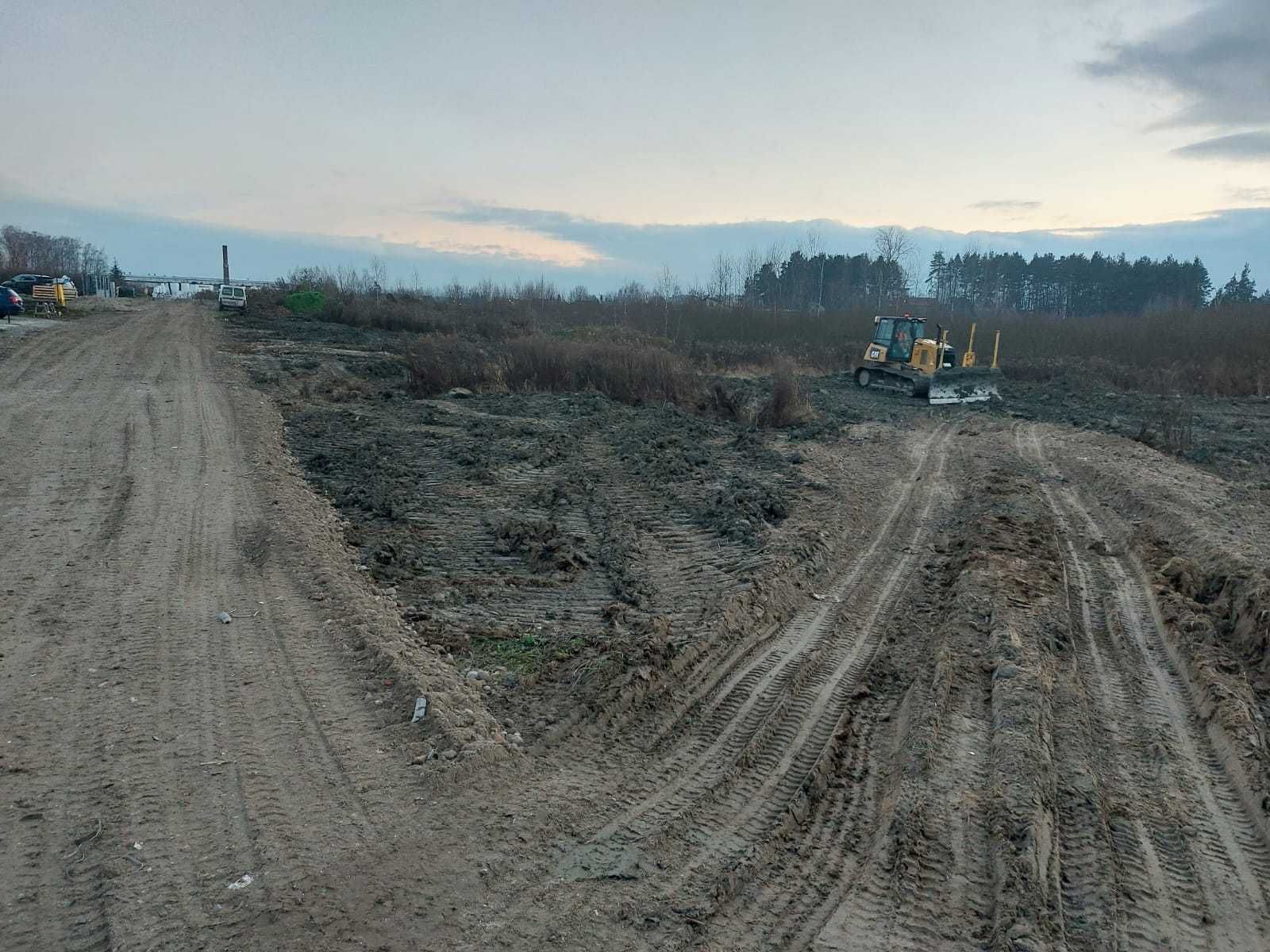 Materiał na podniesienie działki, Ziemia z wykopu,