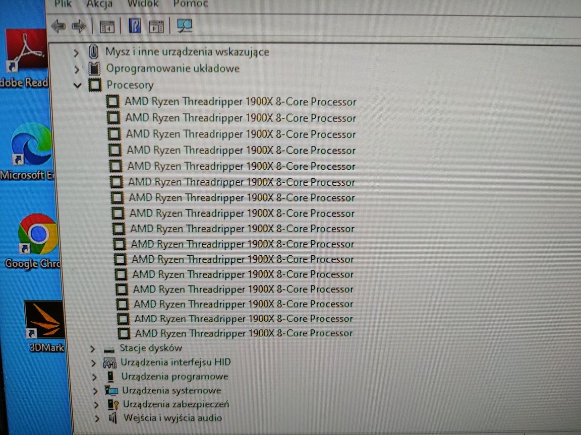 Komputer Threadripper 128GB RAM
