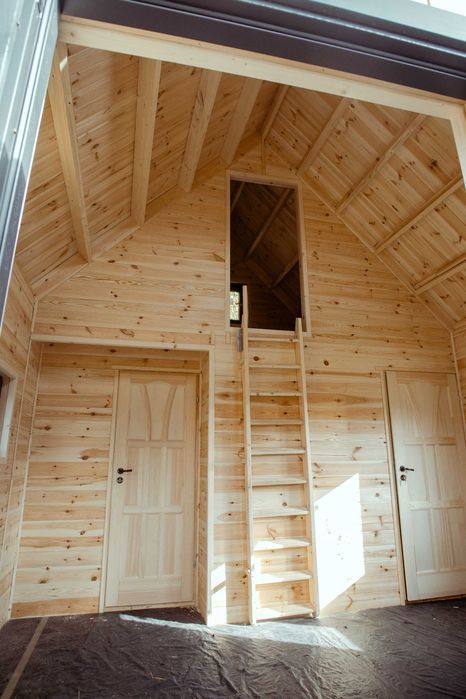 Domek letniskowy, domek ogrodowy, Nowoczesna Stodoła 4,5x5,5m