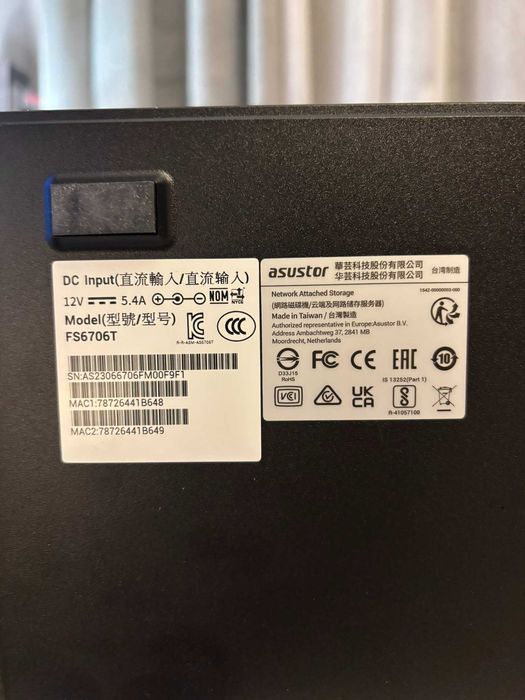 NAS full SSD ASUSTOR Flashstor 6 FS6707T