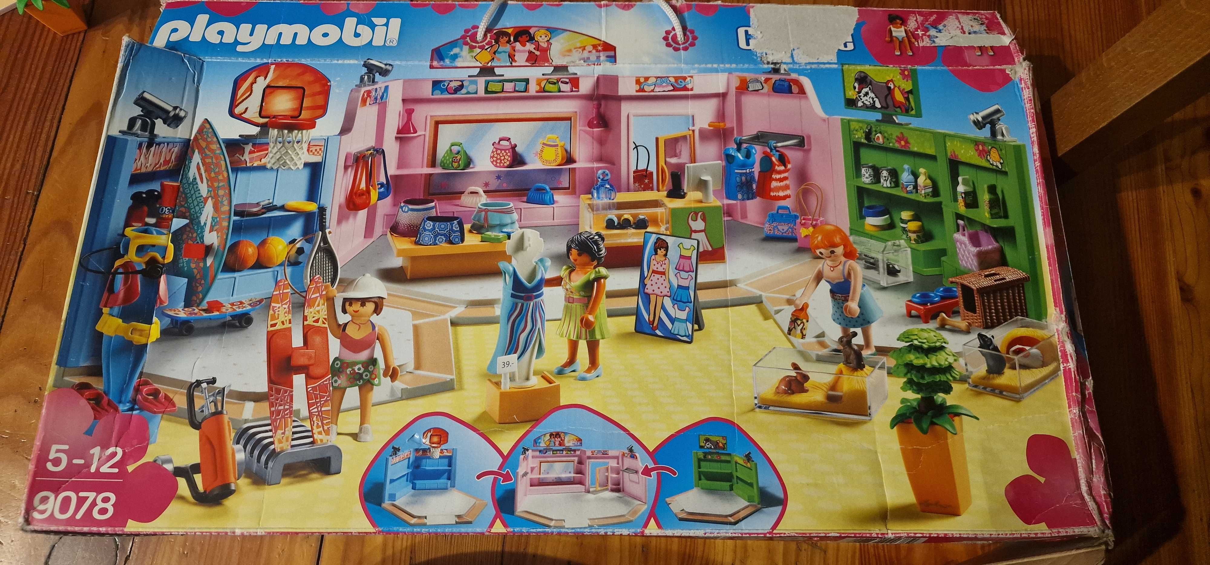 Playmobil centrum handlowe pasaz handlowy dom handlowy 9078