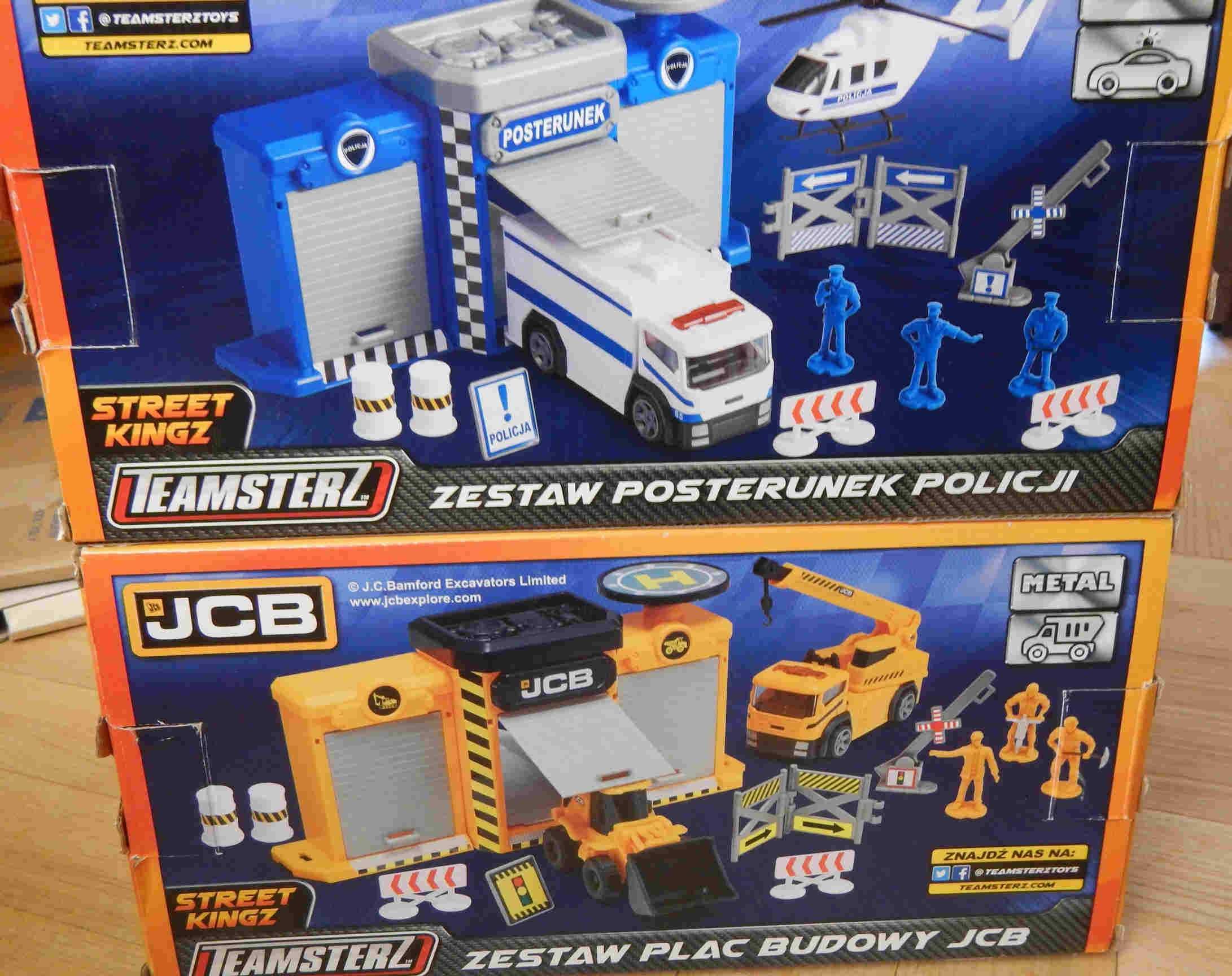 JCB Posterunek policji plac budowy 2 zestawy