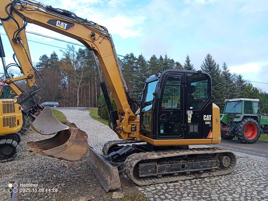 Minikoparka CAT 308 E2CR, 2015 r.