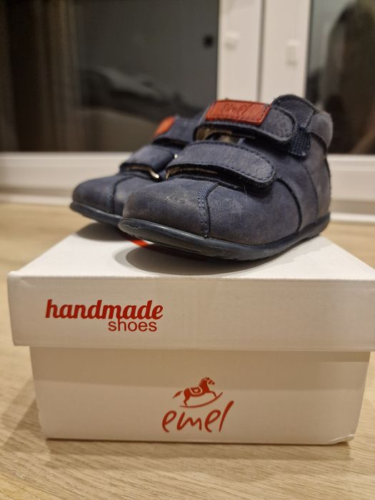 Buciki Emel Emelki 21 handmade shoes pierwsze buty
