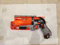 Бластер Револьвер Nerf Hammershot Zombistrike Оригінальний Hasbro
