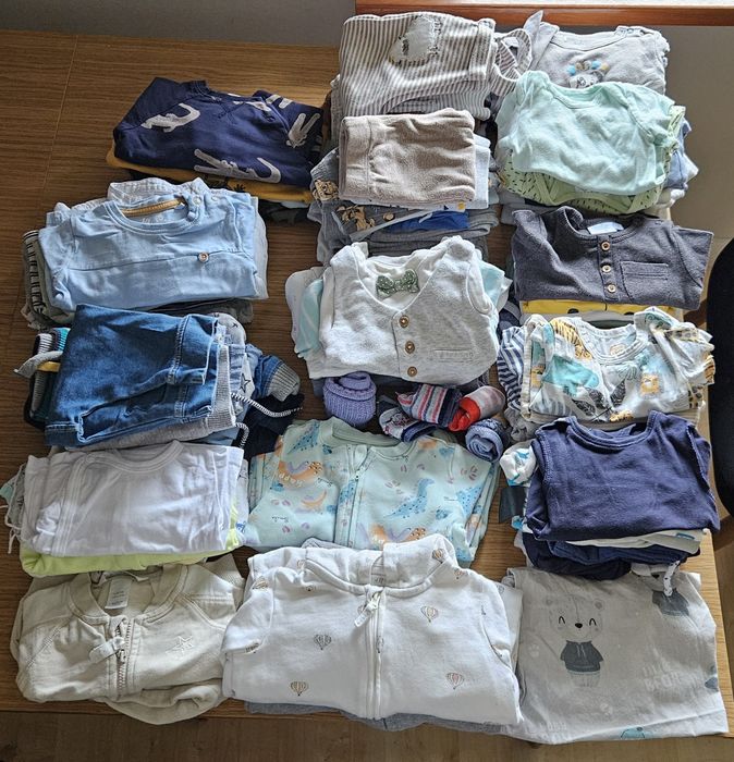 Pakę ubranek dla chłopca 56/62