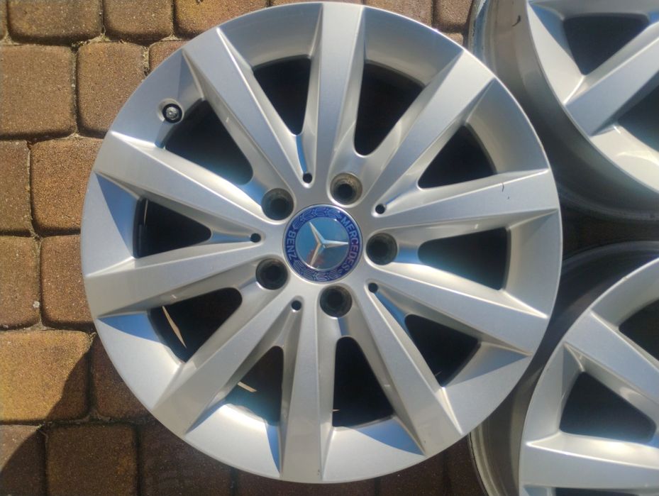 Alufelgi Mercedes A,B,C klasa 5x112 ET45 super stan.
