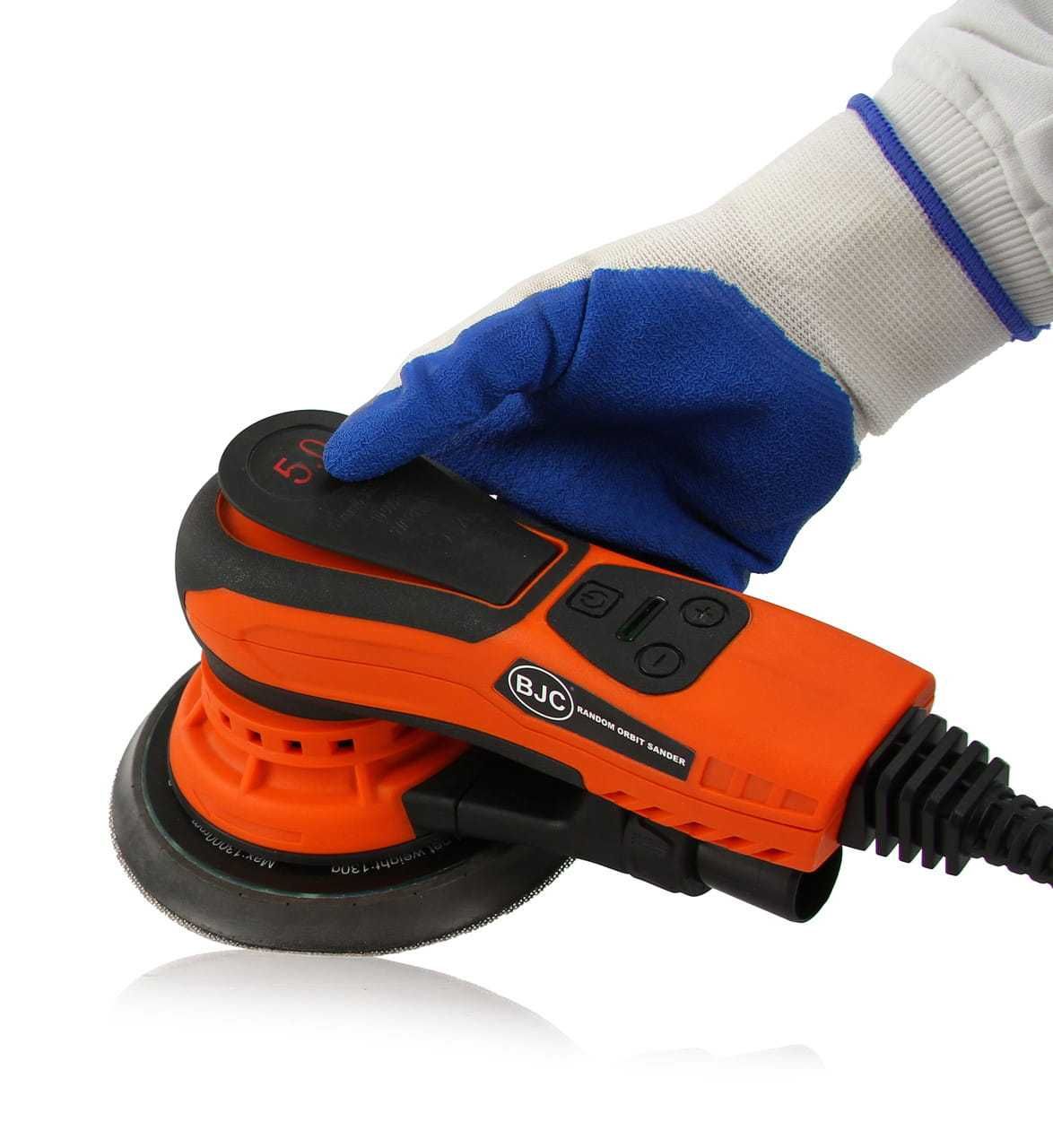 BJC Bezszczotkowa Szlifierka Mimośrodowa 5mm 350w 150mm M90210
