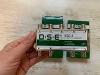 Sumator RTV/SAT x4 DSE SSC4 do quada