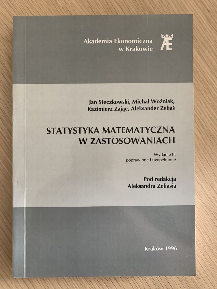 Statystyka matematyczna w zastosowaniach