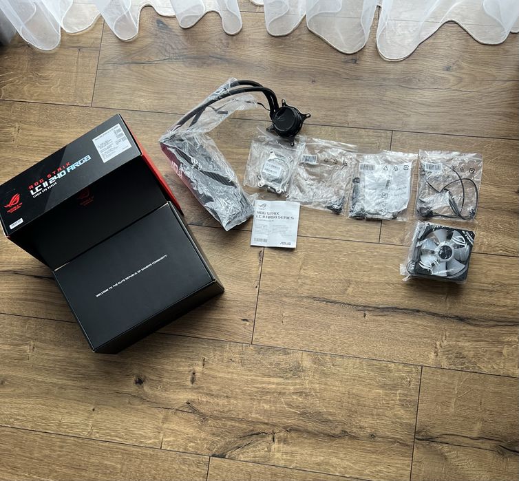 Водяне Охолодження Asus Rog Strix || LC 240 Argb
