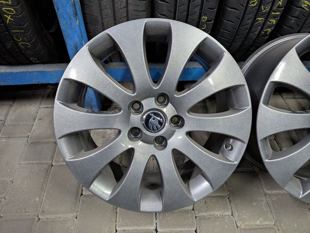 Оригінальні легкосплавні диски 5*112 R17 SKODA