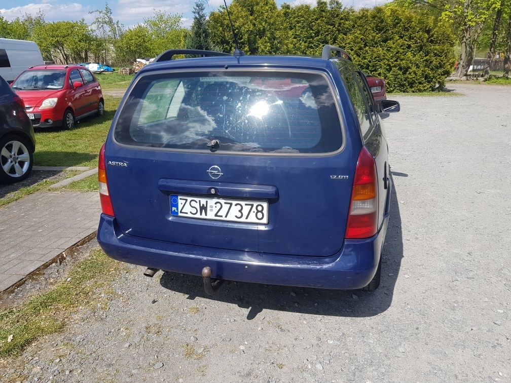 Opel astra 1.7dti isuzu zamiana