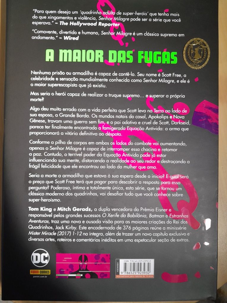 Senhor Milagre (edição integral de luxo) de Tom King