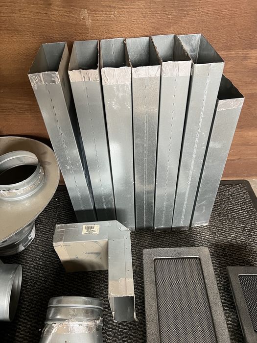 Kratka dgp filtr kominkowy dystrybucja goracego kanał powietrza