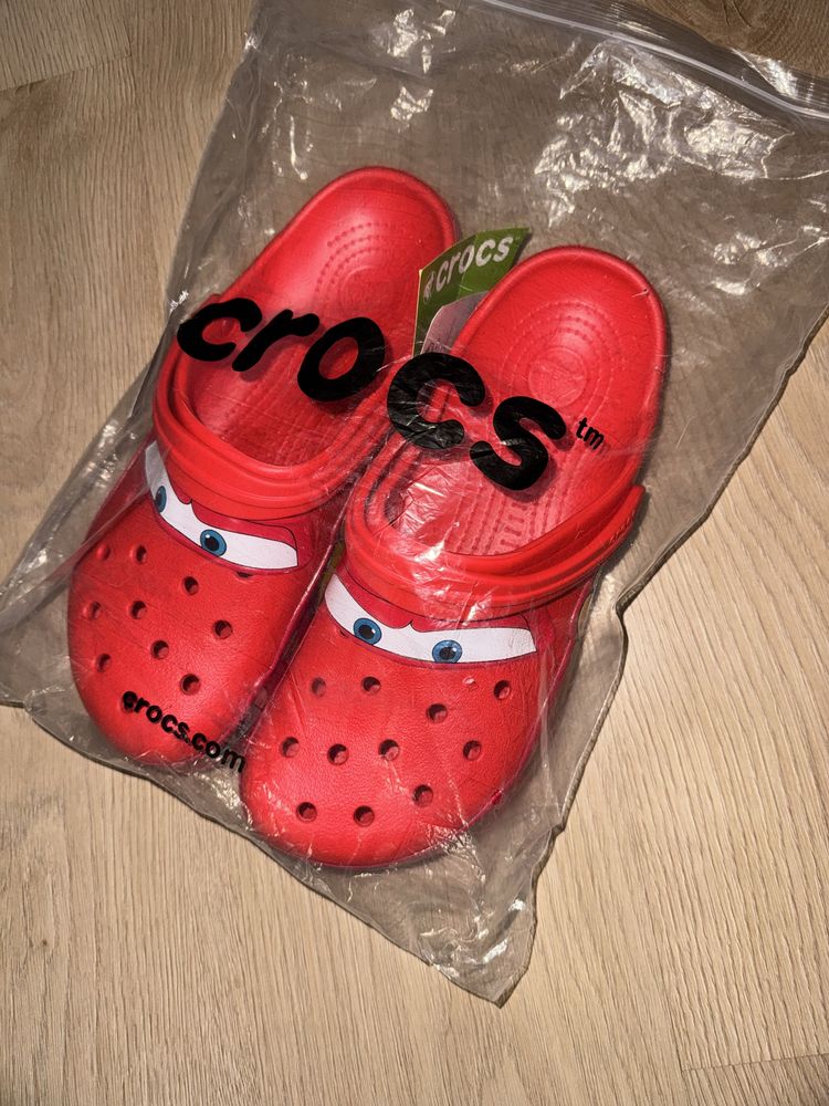 Crocs Mcqueen Cars | Крокси Молнія Маквін