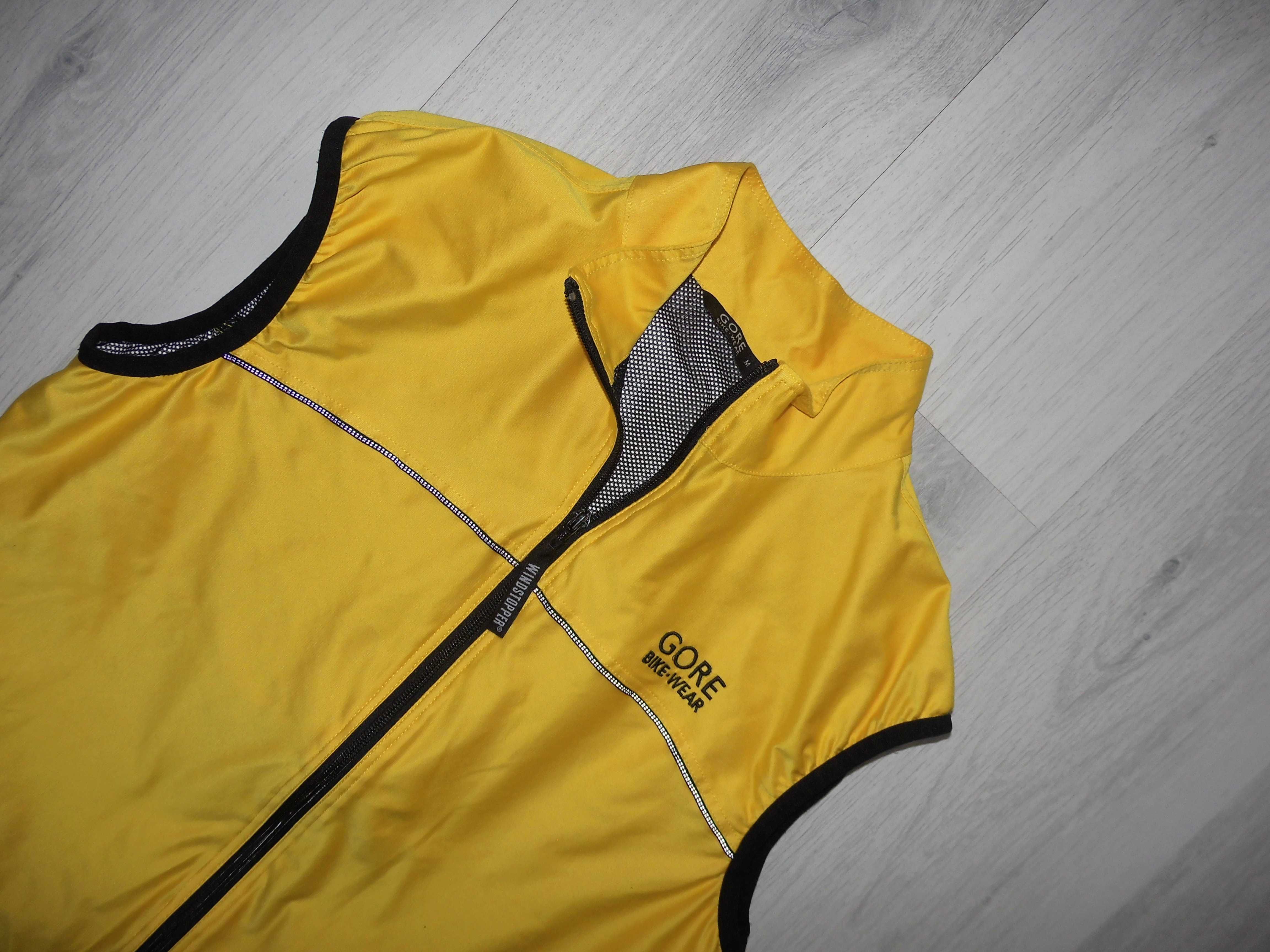 Gore Bike Wear Windstopper Męska Kamizelka Rowerowa M BDB