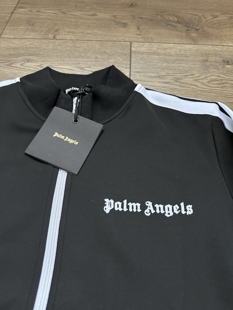 НОВА Кофта Palm Angels Black | Зипка Пальм енджилс палм зіпка/світшот
