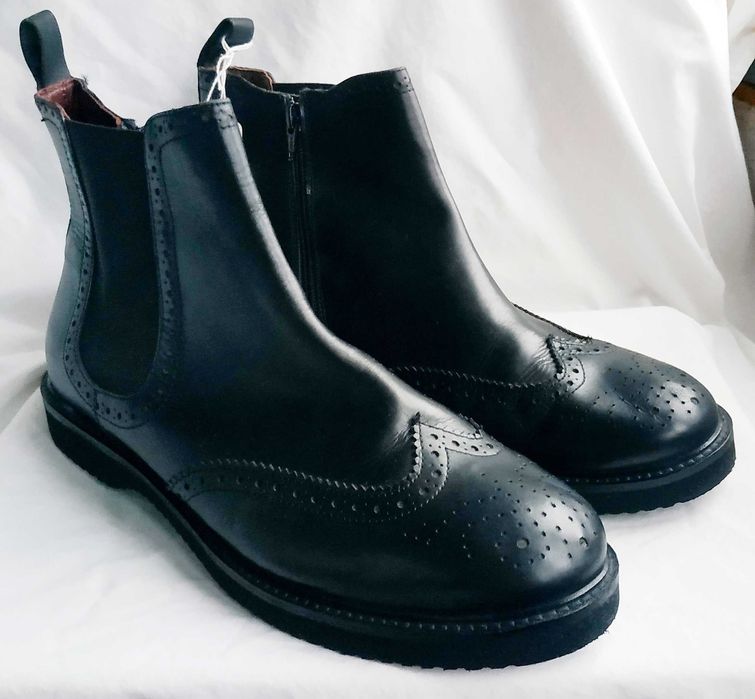 Новые Полуботинки Челси 46 р. Кожа.