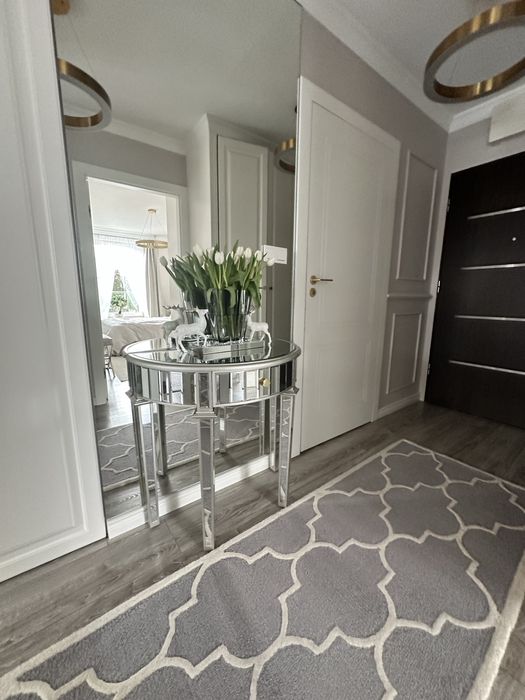 konspola lustrzana polokragła glamour nowoczesna polecam